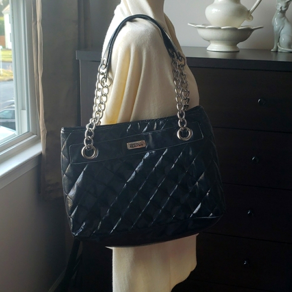 Cole Reaction Bags Cole Reaction Black Quilted